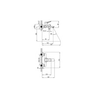 Смеситель для ванны, Amplex, Milardo, AMPSB02M02