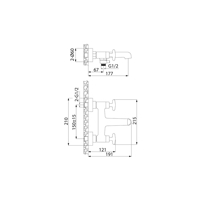 Смеситель для ванны Acros IDDIS ACRSB02i02WA