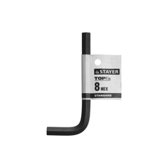 Ключ имбусовый 8мм Standard STAYER 27405-8